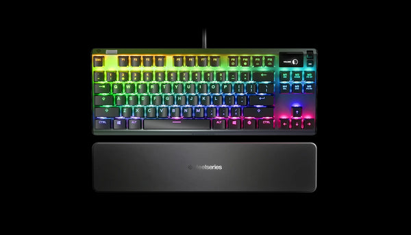 SteelSeries Apex 7 TKL Compact RGB Gaming Mechanical Keyboard - Red Switches